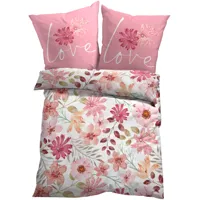 parure de lit à motif floral