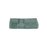 homemania serviette douche - pour visage, mains, bain -vert en coton, 90 x 140 cm