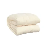 elegant couverture lestée - couverture pondérée crème clair 152x203 cm 11 kg tissu unique