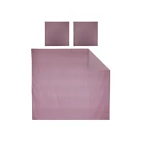 parure de lit 240x220 cm satin de coton pigalle violet