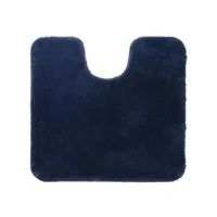 sealskin tapis de toilette angora 55x60 cm bleu