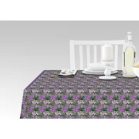 nappe avec impression numérique, 100% made in italy nappe antidérapante pour salle à manger, lavable et antitache, modèle hermes - rondissone, cm 240x140 8052773296786