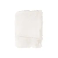 heckett &amp; lane yeti plaid - devant : 100% acrylique, dos : 100% polyester - 140x200 cm - blanc smul201126001
