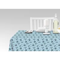 nappe avec impression numérique, 100% made in italy nappe antidérapante pour salle à manger, lavable et antitache, modèle reutte, 140x180 cm 8052773202770
