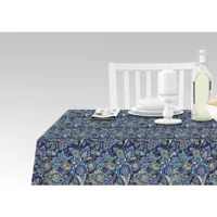 nappe avec impression numérique, 100% made in italy nappe antidérapante pour salle à manger, lavable et antitache, modèle marrakech - roccagorga, cm 140x180 8052773261142