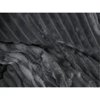 bobochic couvre-lit 220 x 240 cm oslo gris foncé