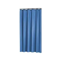 sealskin rideau de douche madeira 180x200 cm bleu