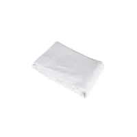 drap plat blanc 100% coton 270x325