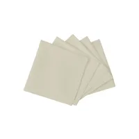 serviette de table vidaxl serviettes de table 10 pcs crème 50x50 cm