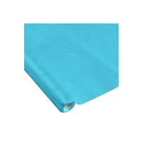 nappe de table l3c nappe damassee 1.18x5m - 40gr/m² - bleu