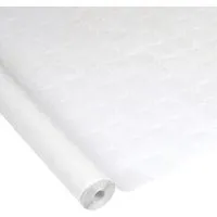 nappe de table l3c nappe damassee 1.18x5m - 25g - blanc
