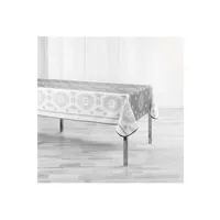nappe de table douceur d'interieur nappe rectangle 150 x 300 cm polyester imprime madelyne
