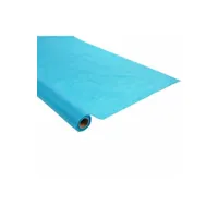 nappe de table generique nappe plastique intissé 1,20x10m bleu