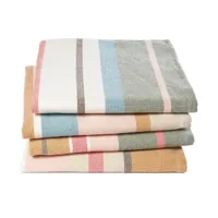 serviettes de table coton bio tissé-teint antika