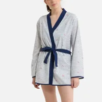 peignoir kimono en coton eau
