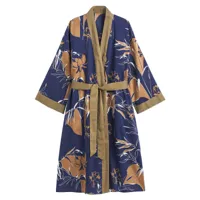 peignoir kimono voile de coton kalang