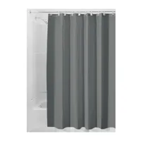 rideau de douche gris - 180 x 1 x h200 cm
