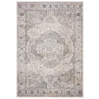 tapis traditionnel gris 185 x 275
