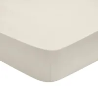 drap housse   percale coquille 90x200 cm