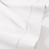 drap plat coton blanc 180x290 cm