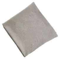 serviette de table 45x45 beige chanvre en polyester