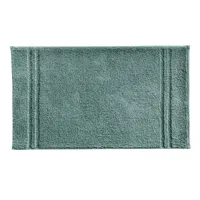 tapis de bain 50x90 vert de gris en coton