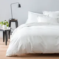 parure de lit    blanc 240 x 220 cm coton égyptien
